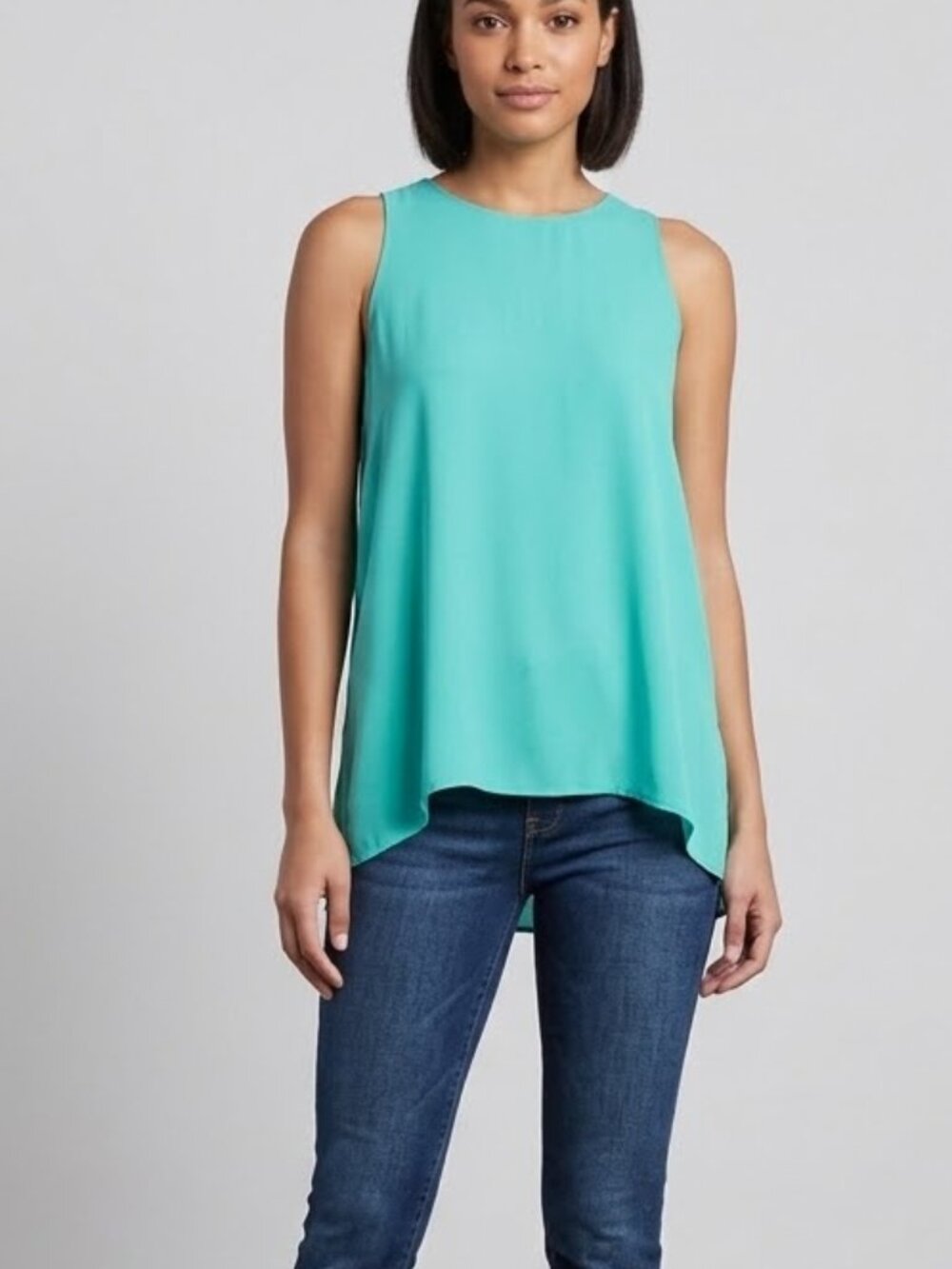 NWT Lush Aqua Green Side Slit Top [Nordstrom Rack]
